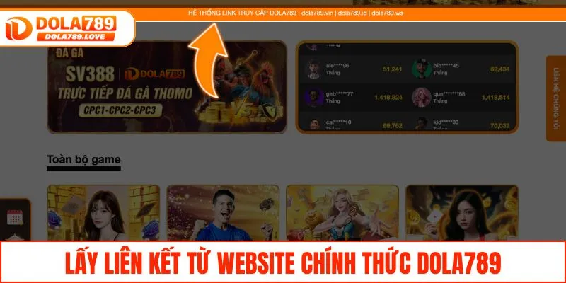 Truy Cập Link Vào DOLA789 Nhanh Chóng, An Toàn Tuyệt Đối Lấy liên kết từ website chính thức DOLA789