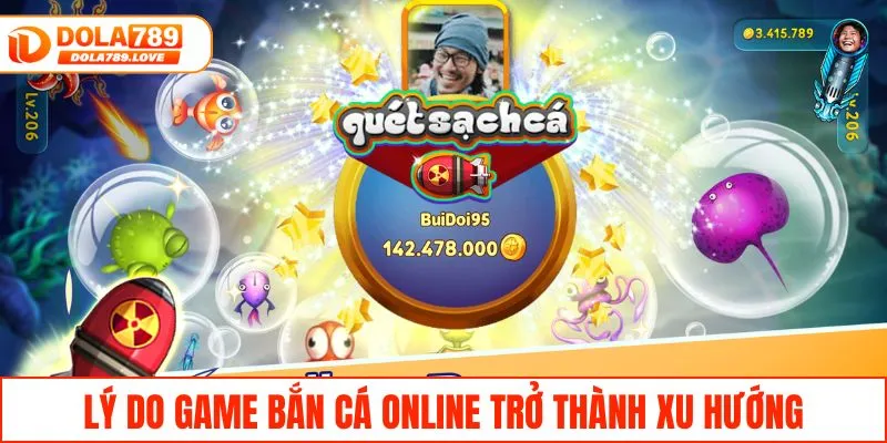 Tựa Game Bắn Cá Online Hấp Dẫn Dành Cho Người Chơi Mới Lý do game bắn cá online trở thành xu hướng