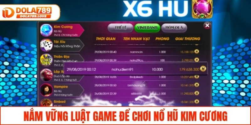 Nổ Hũ Kim Cương - Khám Phá Bí Quyết Săn Jackpot Tiền Tỷ Nắm vững luật game để chơi nổ hũ Kim Cương